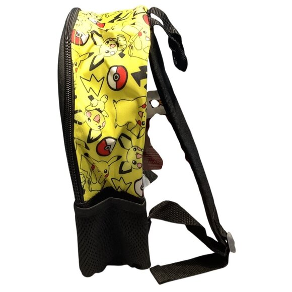 Pokémon Pikachu Kids Backpack With Adjustable Straps & Mesh Pockets - Picture 5 of 6
